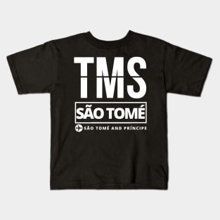 TMS - São Tomé airport code Kids T-Shirt